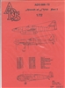 ADS DECALS 1/72 AIRCRAFT OF JV44 PART 2//7/