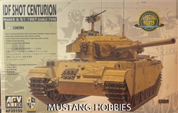 AFV CLUB 1/35 IDF Shot Centurion Mk. 5 & 5/1 1967 Early Type