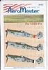 Aero Master Decals 1/32 TOO LITTLE TOO LATE Fw-190's PART I