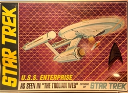 AMT 1/650 Star Trek U.S.S. Enterprise As Seen In "The Tholian Web" Episode Of Star Trek