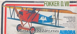 AURORA 1/48 GERMAN FOKKER D.VIII