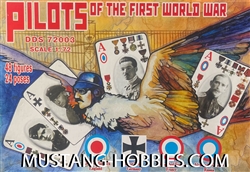 DARK DREAM STUDIOS 1/72 WW I Pilots of the First World War