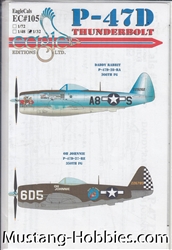 EAGLE CAL 1/32 P-47D THUNDERBOLT DADDY RABBIT, OH JOHNNIE