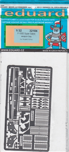 EDUARD 1/32 F-100D WEAPONS BAY