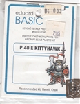 EDUARD BASIC 1/48 P-40E KITTY HAWK