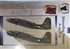 Eagle Strike Productions 1/48 MARAUDING HAVOCS A-20/F-3 PART II