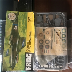 FROG 1/72 CURTISS P-40 TOMAHAWK