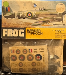 FROG 1/72 HAWKER TYPHOON (BAG KIT)