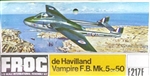 FROG 1/72 de Havilland Vampire F.B. Mk.5 or 50