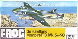 FROG 1/72 de Havilland Vampire F.B. Mk.5 or 50