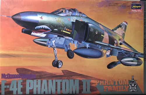 HASEGAWA 1/48 McDonnell Douglas F-4E Phantom II