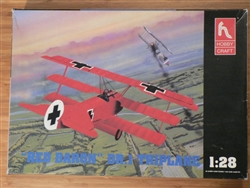 Hobby Craft 1/28 "Red Baron" FOKKER Dr.I Triplane