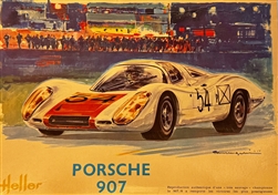 HELLER 1/24 Porsche 907