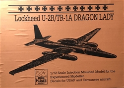 HIGH PLANES MODELS 1/72 Lockheed U-2R/TR-1A Dragon Lady Spy Plane