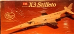 Lindberg 1/8 Douglas X-3 Stilleto Classic Replica Series