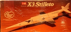 Lindberg 1/8 Douglas X-3 Stilleto Classic Replica Series