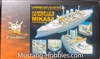 Lion ROAR 1/700 IJN BATTLESHIP MIKASA Super Upgrade Set - Hasegawa -