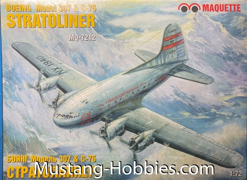 MAQUETTE 1/72 Boeing 307 Stratoliner & C-75
