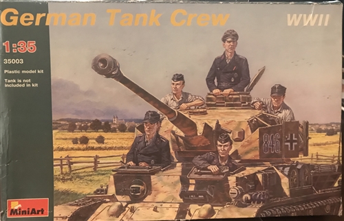 MiniArt 1/35 German Tank Crew Kit 35003