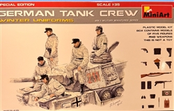 MINIART 1/35 WWII German Tank Crew Winter Uniforms (5) w/Weapons (Special Edition)