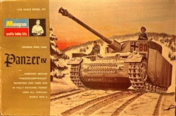 MONOGRAM 1/32 GERMAN WWII TANK Panzer IV