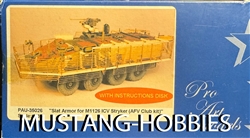 PRO ART MODELS 1/35 Stryker M1126 ICV Slat Armor AFV Club