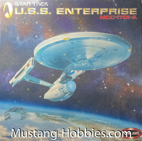 POLAR LIGHTS 1/350 Star Trek U.S.S. Enterprise NCC-1701 or NCC-1701-A