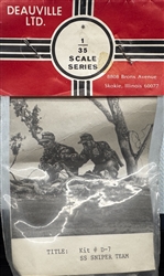 DEAUVILLE LTD 1/35 GERMANSS SNIPER TEAM