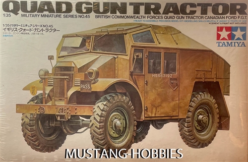 TAMIYA 1/35 Quad Gun Tractor