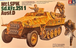 TAMIYA 1/35 Mtl. SPW Sd.Kfz.251/1 Ausf.D