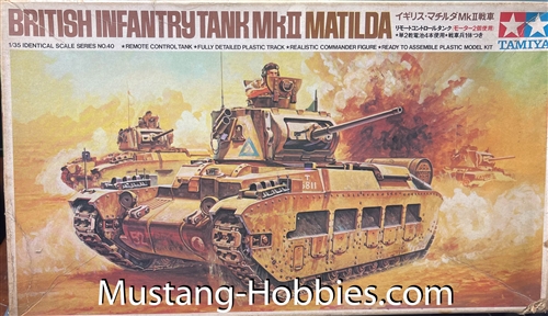 Tamiya 1/35 British Infantry Tank Mk.II Matilda Remote Control