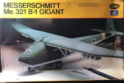 TESTORS/ITALAEREI 1/72 Messerschmitt Me 321 B-1 