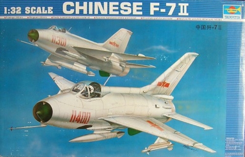 Trumpeter 1 32 Chinese F 7ii Chengdu J 7 Ii